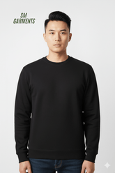 LEFTIES MENS Basic black Sweatshirt - Smgarment's